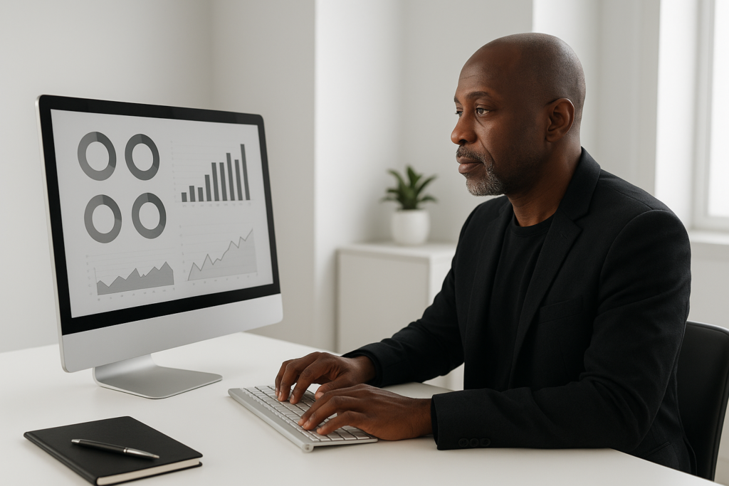 Cena ilustrativa com profissionais de saúde: Clínicas: prepare-se para desaceleração dos anúncios no Google com IA