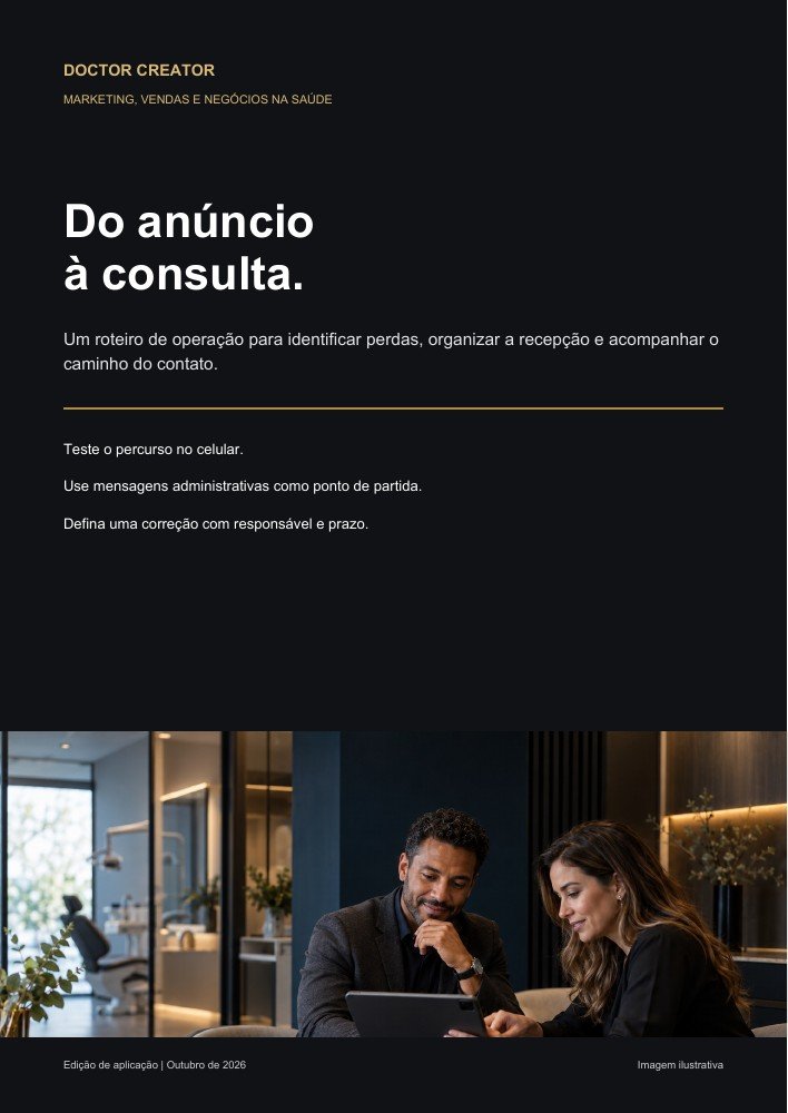 Capa do material Do Anúncio à Consulta