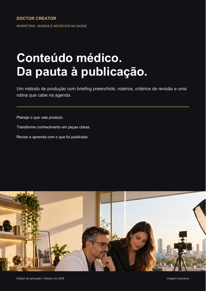 Capa do material Kit de Conteúdo Médico